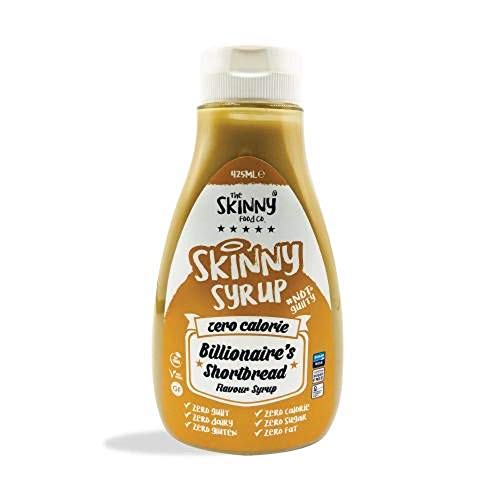 The Skinny Food Co . Billionaires Shortbread Syrup 425ml - Default Title - Syrup at MySupplementShop by The Skinny Food Co