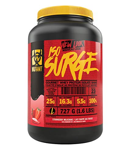 Mutant Iso Surge 727g Strawberry Milkshake | High-Quality Protein | MySupplementShop.co.uk