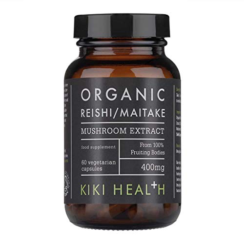 KIKI Health Organic Maitake & Reishi Extract Blend 60 Vegicaps - Health and Wellbeing at MySupplementShop by KIKI Health