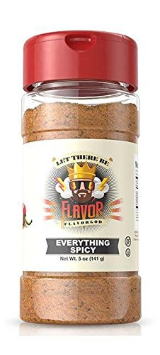 FlavorGod Everything Spicy Seasoning - 141g | High-Quality Dietary Management | MySupplementShop.co.uk