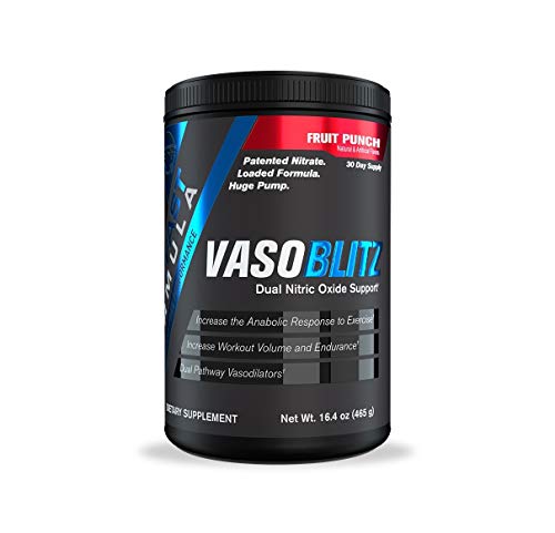 Build Fast Formula Vaso Blitz 465g Fruit Punch | High-Quality Sports Nutrition | MySupplementShop.co.uk