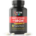 ICON Nutrition Kids Chewable Multivitamins with Iron 60 Tablets Tropical | High-Quality Sports Nutrition | MySupplementShop.co.uk