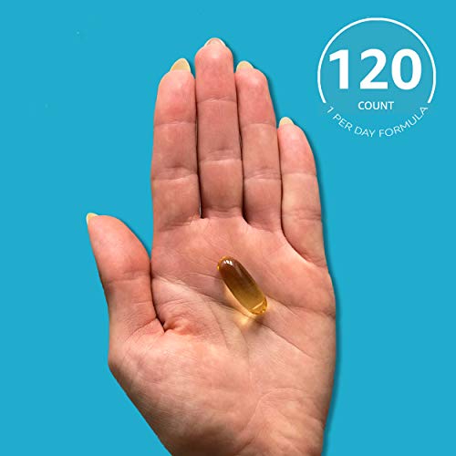 High Strength Omega 3 Fish Oil Capsules - 4 Month Supply Omega 3 1000mg Capsules Omega 3 High Strength Fish Oil Supplement - Omega3 Heart Health Supplement Fish Oil Omega 3 Capsule Omega-3 Softgels | High-Quality Omega-3 | MySupplementShop.co.uk