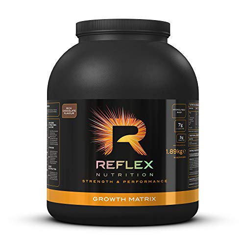 Reflex Nutrition Growth Matrix 1.8Kg Rich Chocolate - Protein at MySupplementShop by Reflex Nutrition