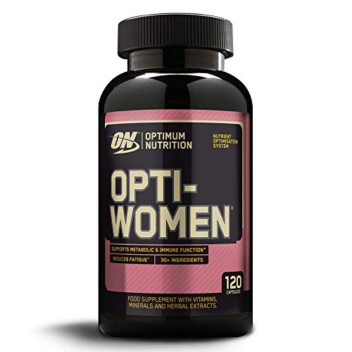 Optimum Nutrition Opti-Women Multivitamin Supplement Tablets with Key Vitamins and Minerals for Women 60 Servings 120 Capsules | High-Quality Combination Multivitamins & Minerals | MySupplementShop.co.uk