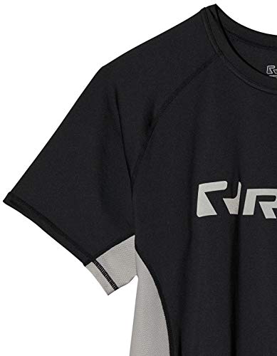 RIPT Contrast Performance T-Shirt XXL Black | High-Quality Sports Nutrition | MySupplementShop.co.uk