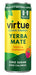 Virtue Yerba Mate - Natural Energy Drink - Sugar Free Zero Calories Vegan Keto Friendly Gluten Free (Peach & Raspberry 12 x 250ml) | High-Quality Energy Drinks | MySupplementShop.co.uk