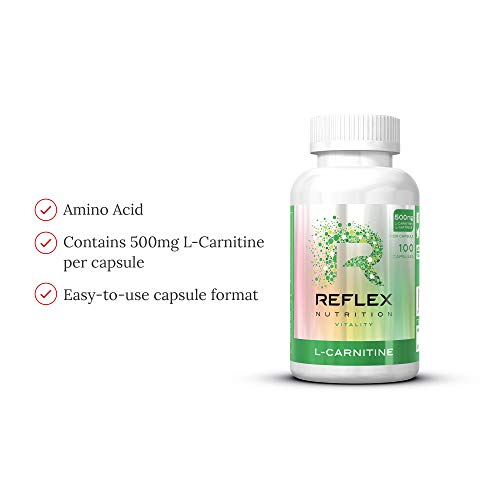 Reflex Nutrition Acetyl-L-Carnitine 500mg 90 Capsule | High-Quality Amino Acids and BCAAs | MySupplementShop.co.uk