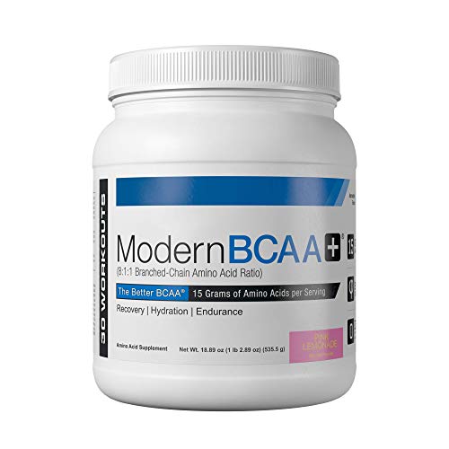 Modern BCAA+ Pink Lemonade Powder - 15g Amino Acids - Default Title - Amino Acids and BCAAs at MySupplementShop by Modern BCAA