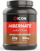 ICON Nutrition Hibernate 900g Double Chocolate Brownie | High-Quality Sports Nutrition | MySupplementShop.co.uk