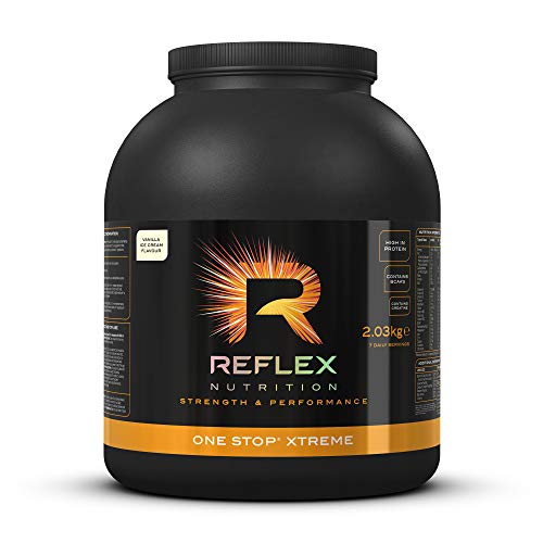 Reflex Nutrition One Stop Xtreme 2.03kg Vanilla Ice Cream - Sports Nutrition at MySupplementShop by Reflex Nutrition