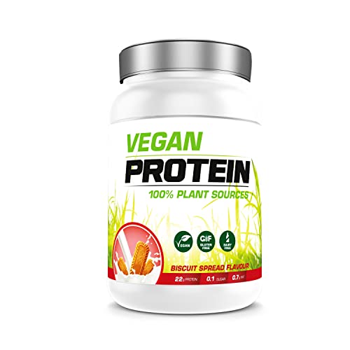 Efectiv Nutrition Vegan Protein 908g Biscuit Spread | High-Quality Protein | MySupplementShop.co.uk