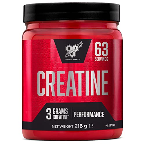 BSN DNA Creatine Monohydrate Powder Sports Nutrition Unflavoured 216 g 63 Servings | High-Quality Creatine | MySupplementShop.co.uk