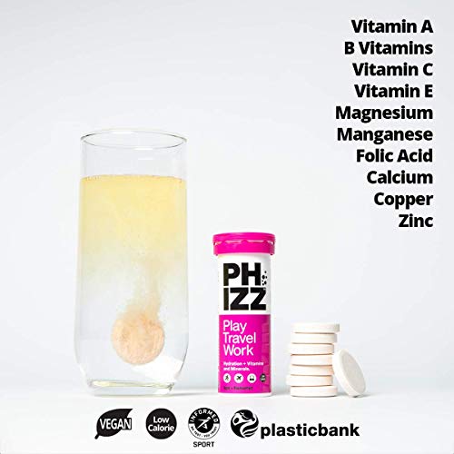 Phizz 2-in-1 Multivitamin & Rehydration Electrolyte Effervescent 12x10Tabs Apple & Blackcurrant | High-Quality Sports Nutrition | MySupplementShop.co.uk