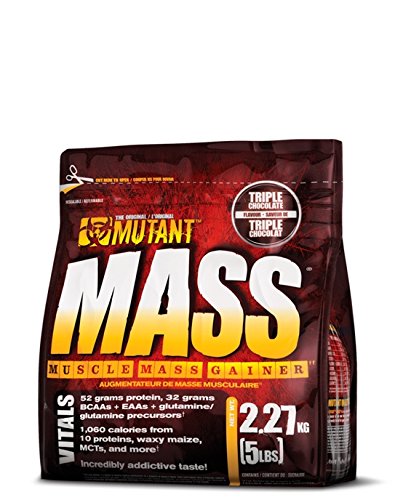 Mutant Mass 2.27kg Strawberry Banana | High-Quality Vitamins & Supplements | MySupplementShop.co.uk