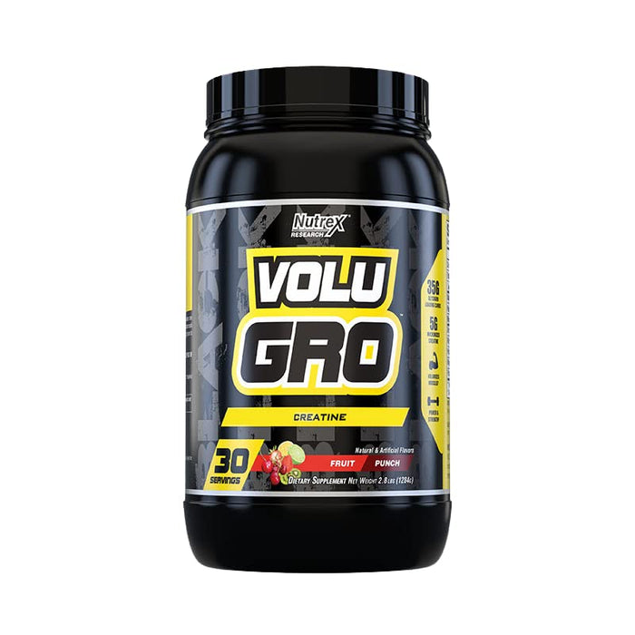 Nutrex Volu Gro, Fruit Punch - 1284 grams | High-Quality Creatine Supplements | MySupplementShop.co.uk