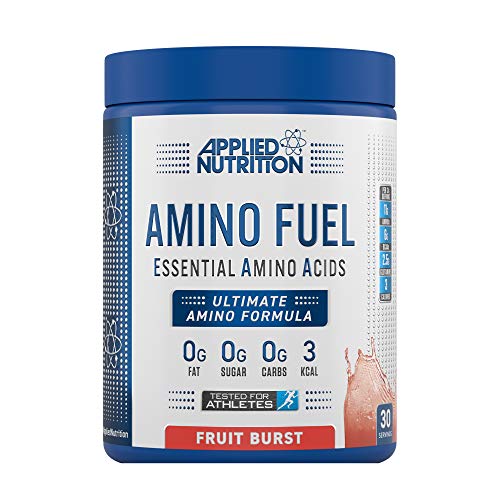 Applied Nutrition Amino Fuel - Amino Acids Supplement EAA Essential Amino Acids Powder Muscle Fuel & Recovery (390g - 30 Servings) (Fruit Burst) - Default Title - Amino Acids and BCAAs at MySupplementShop by Applied Nutrition