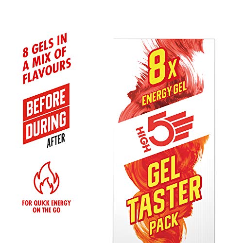 HIGH5 Gel Taster Pack 8x40g Mixed Flavours | High-Quality Sports Nutrition | MySupplementShop.co.uk