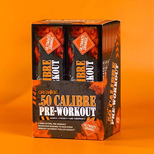 Grenade 50 Calibre Preloaded 25x23.5g Sticks Ultimate Orange | High-Quality Sports Nutrition | MySupplementShop.co.uk