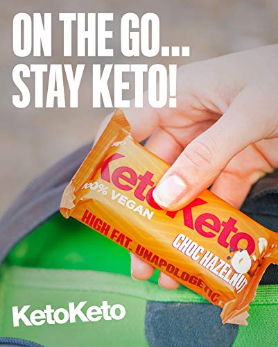 KetoKeto Bar 12x50g Choc Hazelnut - Sports Nutrition at MySupplementShop by KetoKeto