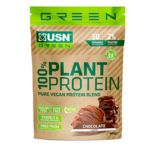 USN 100% Plant Protein 900g Chocolate - Sports Nutrition at MySupplementShop by USN