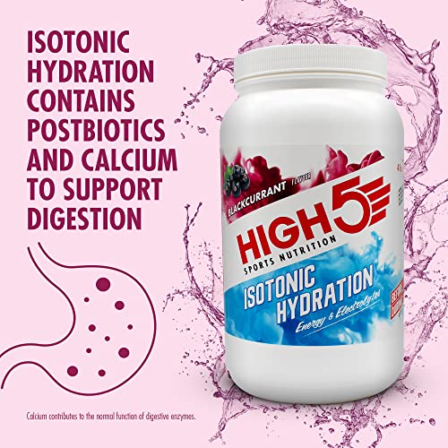 HIGH5 Isotonic Hydration Drink 1.23kg Blackcurrant | High-Quality Sports Nutrition | MySupplementShop.co.uk