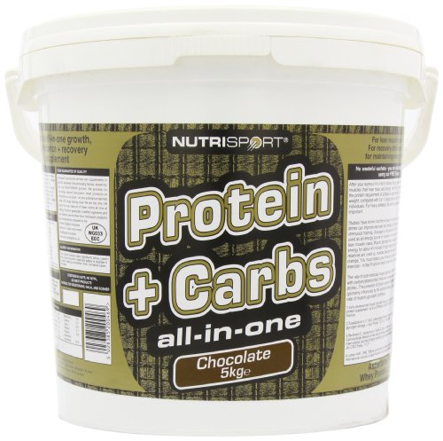 NutriSport Protein + Carbs 5Kg Chocolate - Default Title - Sports Nutrition at MySupplementShop by NutriSport