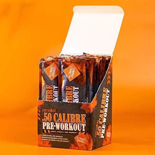 Grenade 50 Calibre Preloaded 25x23.5g Sticks Ultimate Orange | High-Quality Sports Nutrition | MySupplementShop.co.uk