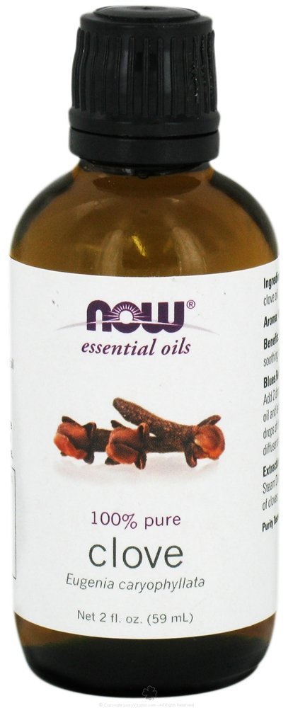 NOW Foods Essential Oil, Clove Oil - 59 ml. | High-Quality Sports Supplements | MySupplementShop.co.uk