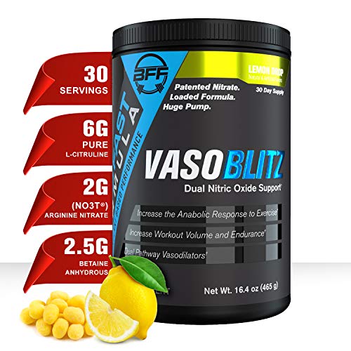 BUILD FAST FORMULA Vaso Blitz Lemon Drop 465g - Default Title - Sports Nutrition at MySupplementShop by Build Fast Formula