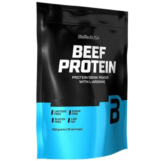 BioTechUSA Beef Protein, Vanilla Cinnamon - 500 grams | High-Quality Protein | MySupplementShop.co.uk