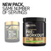 Optimum Nutrition Gold Standard Pre Workout Green Apple Flavoured Powder 330g | High-Quality Acetyl-L-Carnitine | MySupplementShop.co.uk