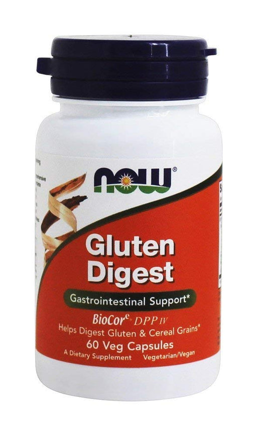 NOW Foods Gluten Digest - 60 vcaps - Special Formula at MySupplementShop by NOW Foods