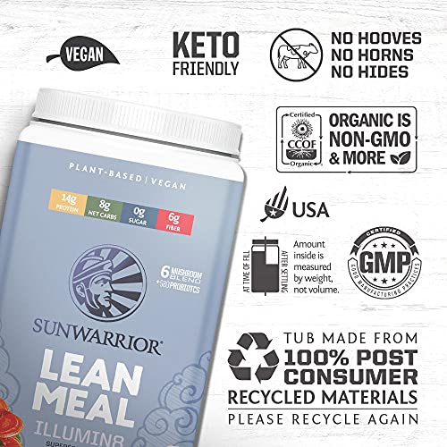 Sunwarrior Lean Meal 720g Chocolate | High-Quality Sports Nutrition | MySupplementShop.co.uk