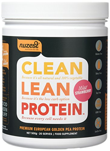 Nuzest Clean Lean Protein 500g Wild Strawberry - Sports Nutrition at MySupplementShop by Nuzest