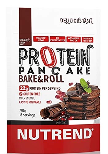 Nutrend Protein Pancake, Chocolate Cocoa - 750 grams | High-Quality Health Foods | MySupplementShop.co.uk