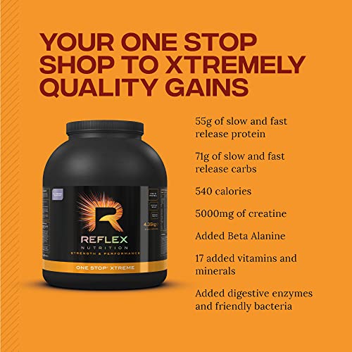 Reflex Nutrition One Stop Xtreme 4.35kg Salted Caramel | High-Quality Protein Blends | MySupplementShop.co.uk