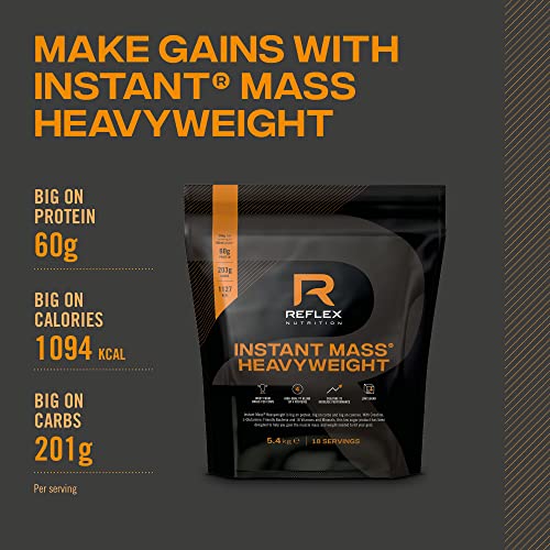 Reflex Nutrition Instant Mass Heavyweight 5.4kg Blueberry - Health Foods at MySupplementShop by Reflex Nutrition