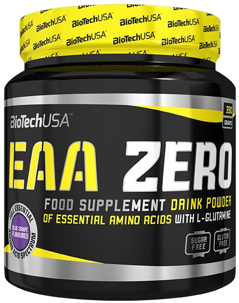 BioTechUSA EAA Zero, Lemon - 350 grams | High-Quality Amino Acids and BCAAs | MySupplementShop.co.uk