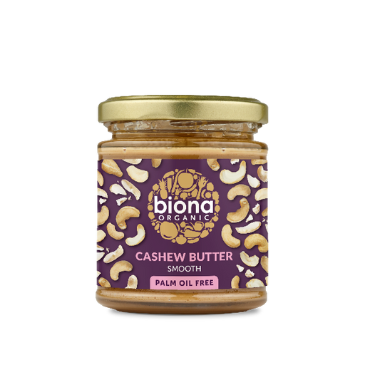 Biona Organic Cashew Nut Butter 170g | High-Quality Health Foods | MySupplementShop.co.uk