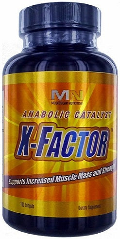 Molecular Nutrition X-Factor, Anabolic Catalyst - 100 softgels - Default Title - Natural Testosterone Support at MySupplementShop by Molecular Nutrition