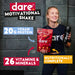 dare. Motivational Shake 750g Cocoa & Peanut Butter | High-Quality Diet Shakes | MySupplementShop.co.uk