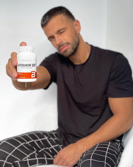 BioTechUSA Vitamin D3, 50mcg - 120 tabs | High-Quality Sports Supplements | MySupplementShop.co.uk