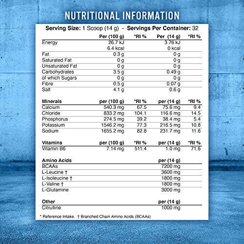 Applied Nutrition BCAA Amino - Hydrate 450g Icy Blue Raz | High-Quality Nutrition Drinks & Shakes | MySupplementShop.co.uk