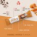 PhD Smart Bar, Caramel Crunch - 12 bars | High-Quality Protein Bars | MySupplementShop.co.uk