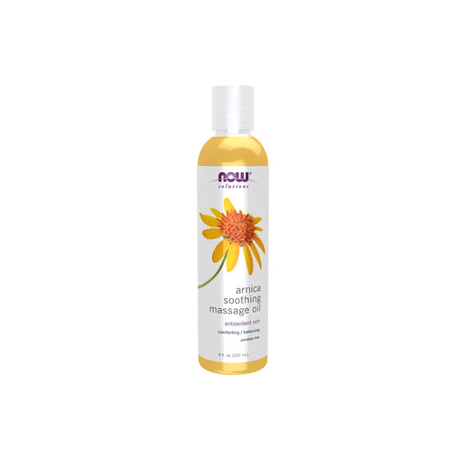 NOW Foods Arnica Soothing Massage Oil - 237 ml. - Health and Wellbeing at MySupplementShop by NOW Foods