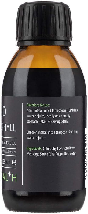 KIKI Health Liquid Chlorophyll 125ml | High-Quality Health and Wellbeing | MySupplementShop.co.uk