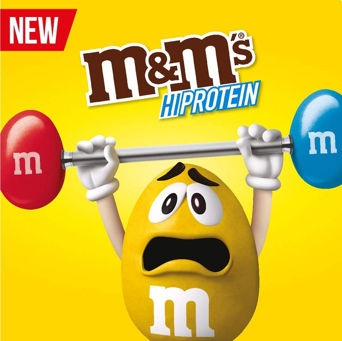 M&M's Hi-Protein Bar 12 x 51g | High-Quality Protein Bars | MySupplementShop.co.uk