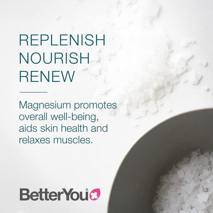 BetterYou Magnesium Flakes Bag 1kg | High-Quality Bath & Shower | MySupplementShop.co.uk