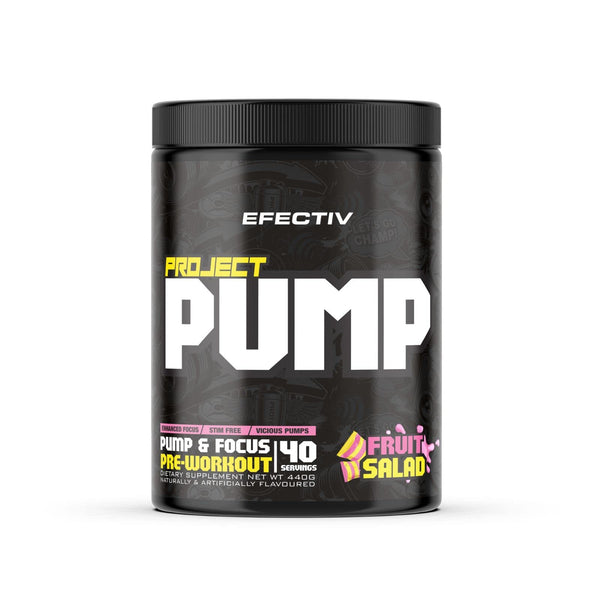 Effectiv Nutrition Efectiv Nutrition Project Pump 440g | High-Quality Pre & Post Workout | MySupplementShop.co.uk